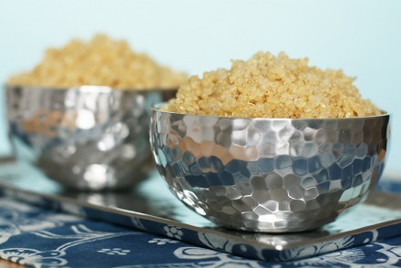 Cooked quinoa